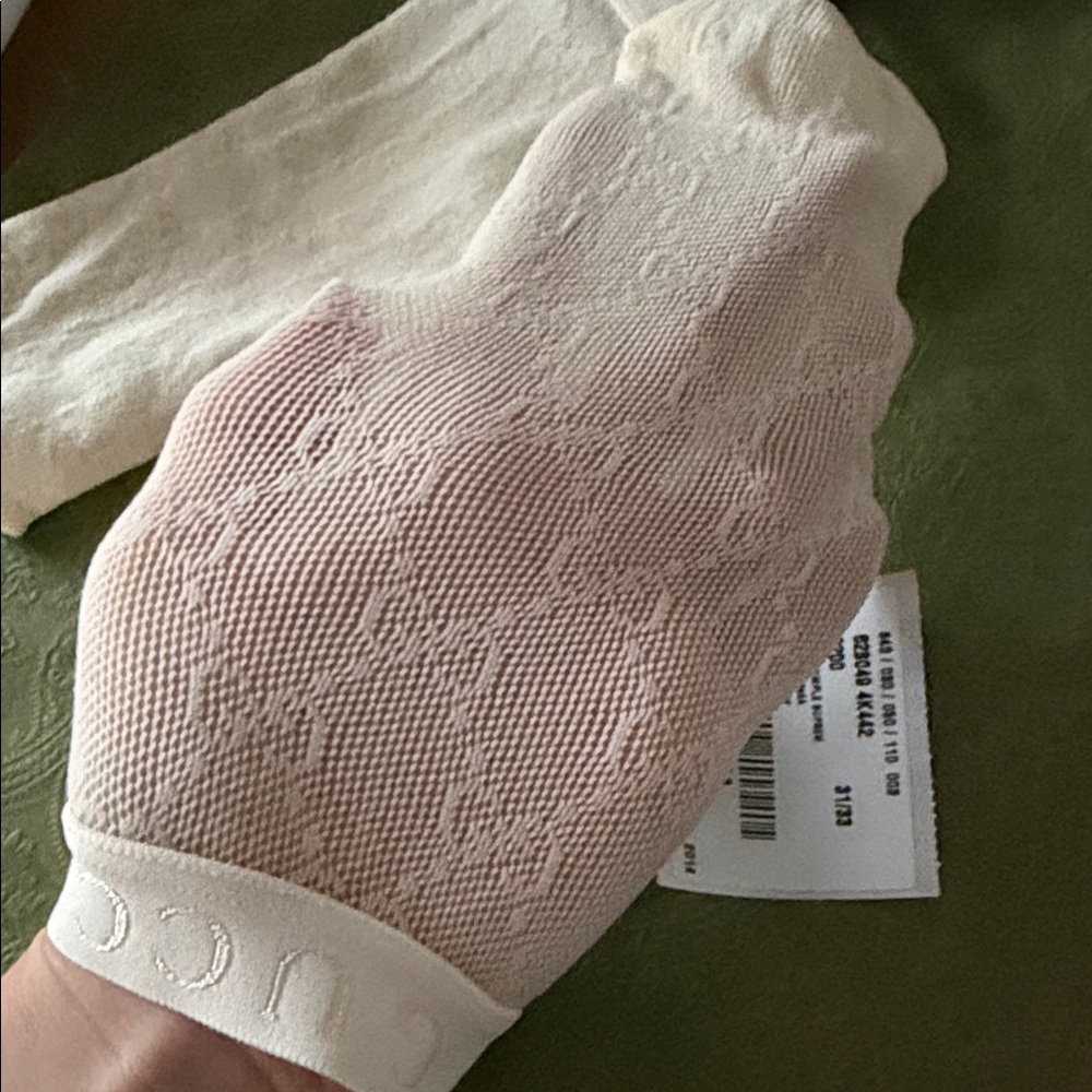 Gucci Ivory Lace SOCKS! NWT - Picture 1 of 4